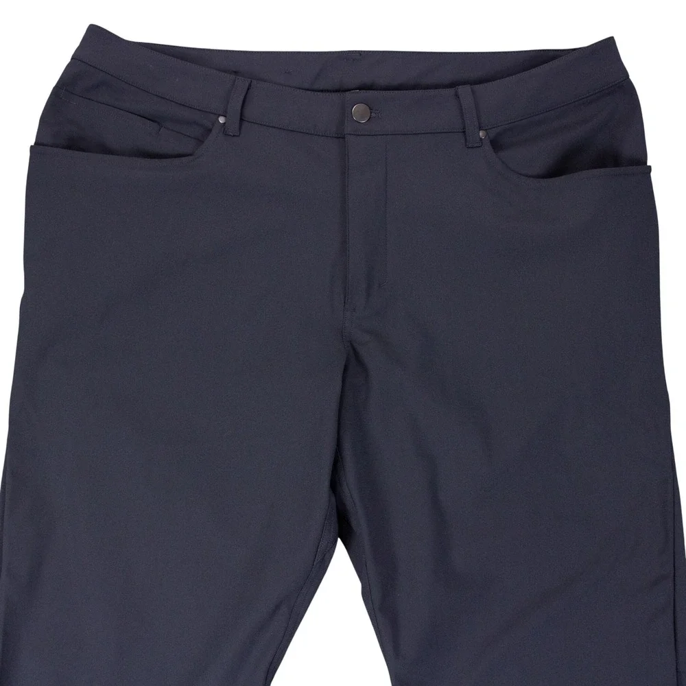 Lululemon ABC Pant Classic Fit Mens 38x34 Gray Warpstream Performance Trousers